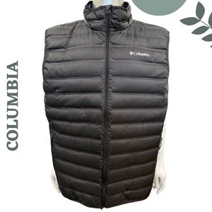 Columbia Men’s 650-Fill Down Puffer Vest Black XXL